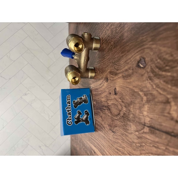 Chatham Brass With 1/2in. Copper Sweat Ell Connections 4 - main